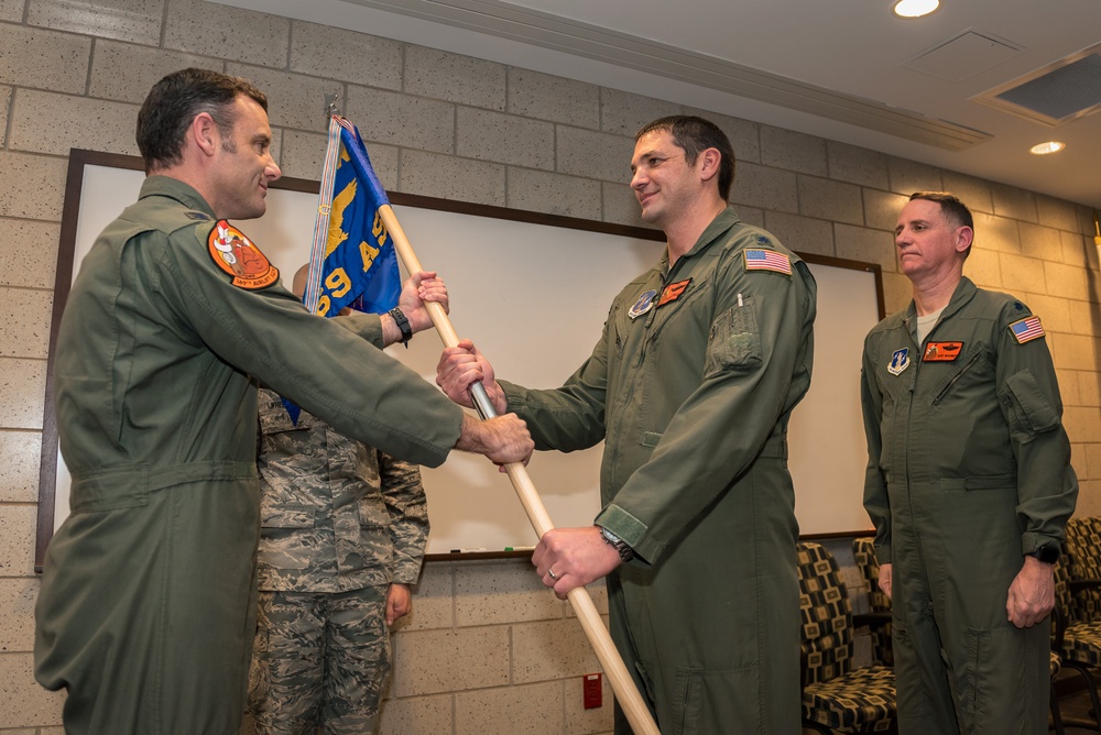 169th Airlift Squadron change of command Jan. 13, 2019