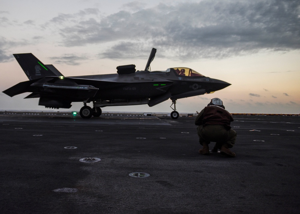 USS WASP (LHD 1) OPERATIONS AT SEA