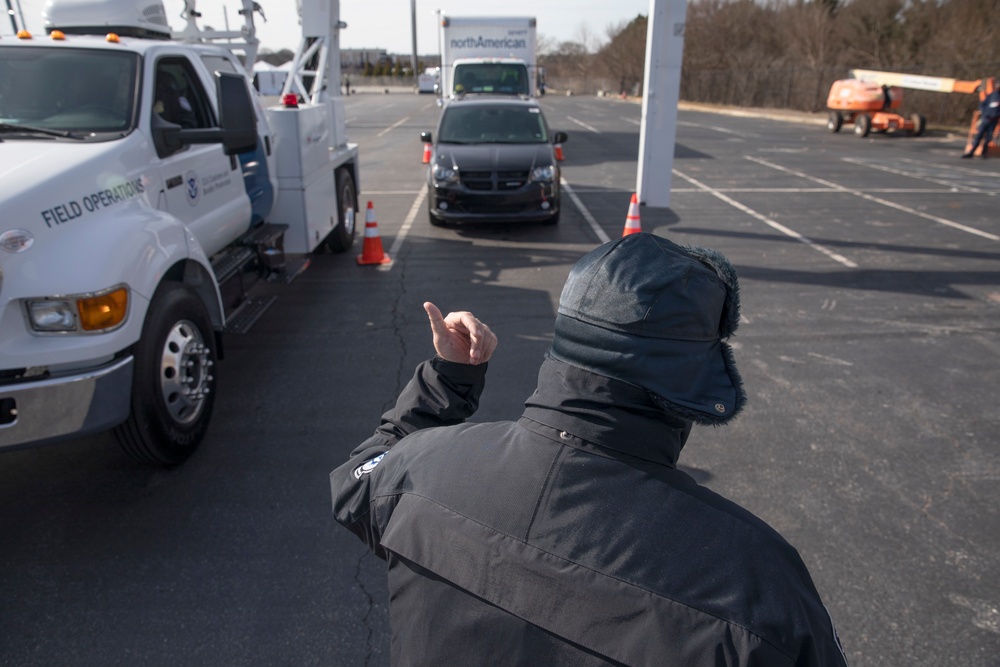 CBP conducts NII inspections in advance of  Super Bowl LII