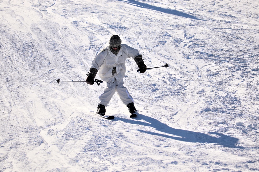 Fort McCoy, Wisconsin, Cold-Weather Operations Course, CWOC, skiing, training, winter warfare training, skiing training, cold-weather training, Army training, Army