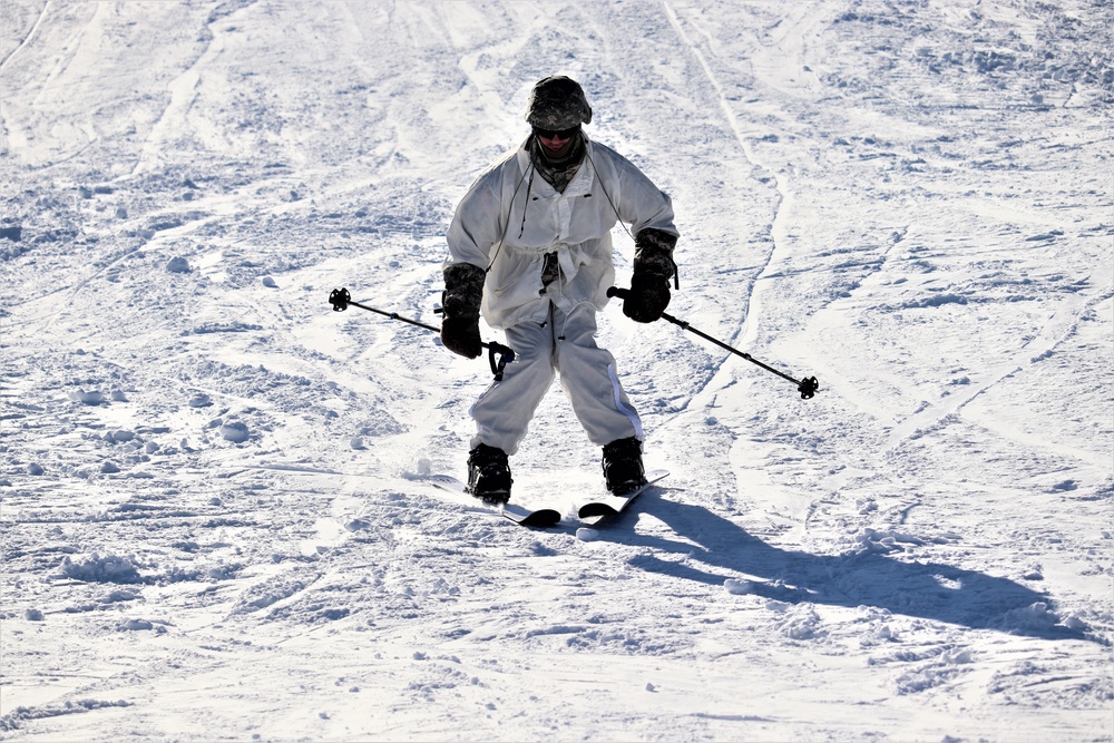 Fort McCoy, Wisconsin, Cold-Weather Operations Course, CWOC, skiing, training, winter warfare training, skiing training, cold-weather training, Army training, Army