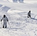 Students for Cold-Weather Operations Course complete skiing familiarization while training at Fort McCoy