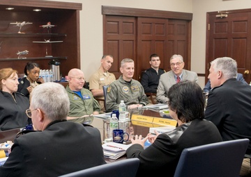 Air Boss, NAVAIR and Chief of Supply Corps visit NAVSUP WSS
