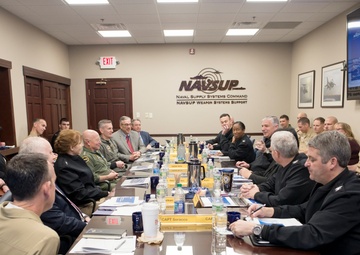 Air Boss, NAVAIR and Chief of Supply Corps visit NAVSUP WSS
