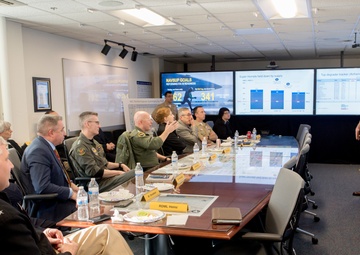 Air Boss, NAVAIR and Chief of Supply Corps visit NAVSUP WSS