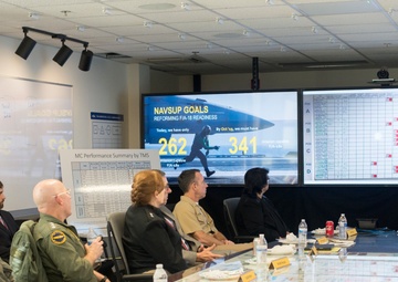 Air Boss, NAVAIR and Chief of Supply Corps visit NAVSUP WSS