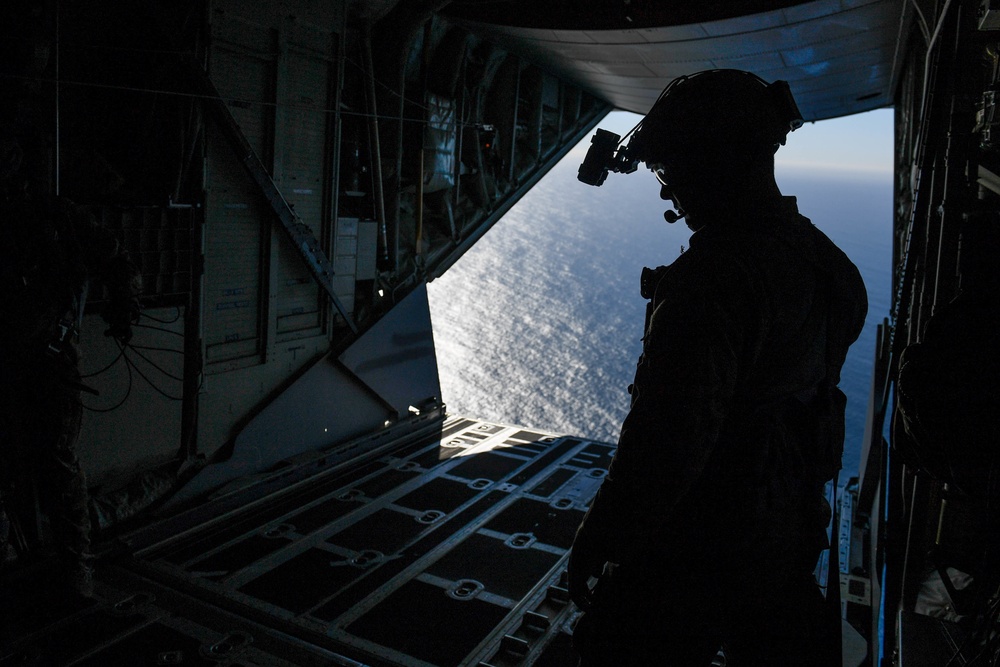 DVIDS - Images - SEAL Team 7 members jump from an AIr Force MC-130J ...