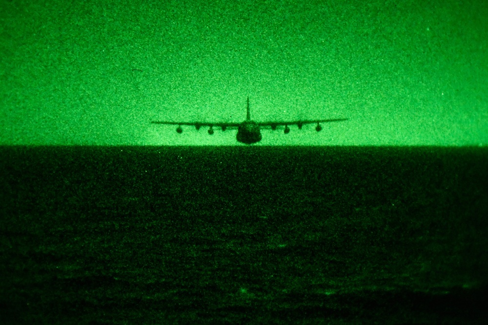 9th Special Operations Squadron fly night low-levels in an MC-130J Commando II