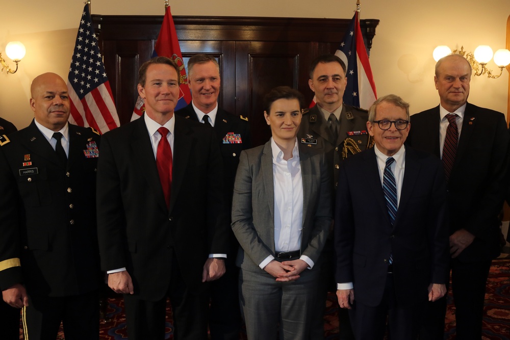 Serbian delegation visits Ohio to discuss partnerships