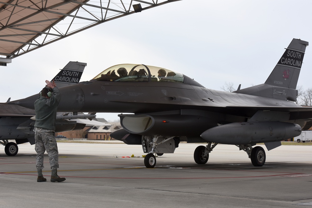 SCANG hosts NORAD-sponsored Super Bowl LIII air defense media day