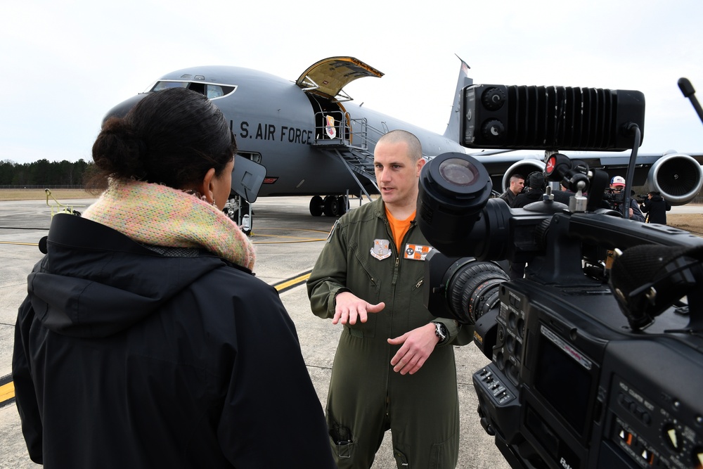 SCANG hosts NORAD-sponsored Super Bowl LIII air defense media day