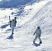 Students for Cold-Weather Operations Course complete skiing familiarization while training at Fort McCoy