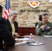 149th Fighter Wing's newest honorary commander visits leadership