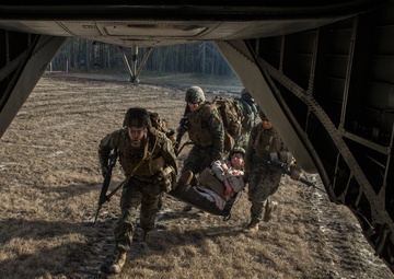 Marines and sailors improve CASEVAC operations through TCCC training