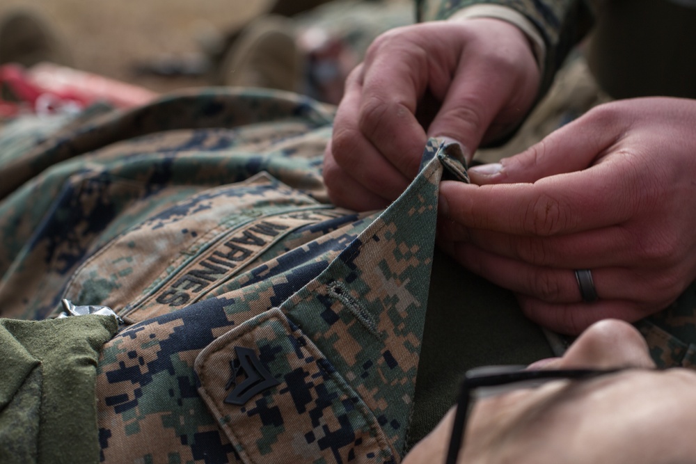 Marines and sailors improve CASEVAC operations through TCCC training