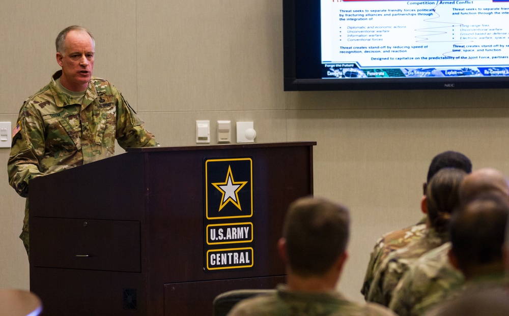 USARCENT Welcomes Brig. Gen Mark W. Odom as Guest Speaker