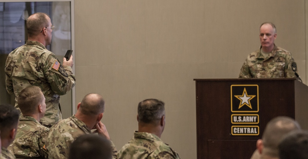 USARCENT Welcomes Brig. Gen Mark W. Odom as Guest Speaker