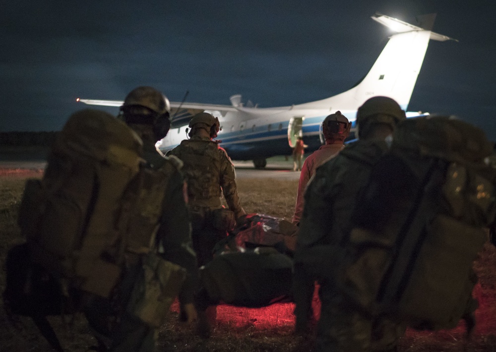 Special Operations Forces Medical Element train during Emerald Warrior