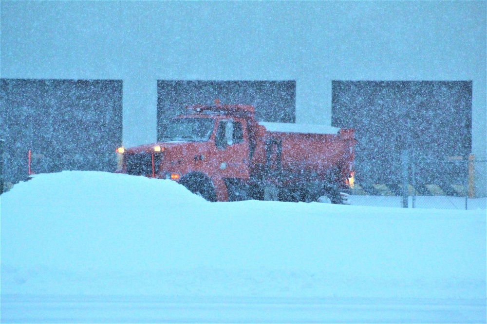 Snowy Day at Fort McCoy -- Jan. 28, 2019