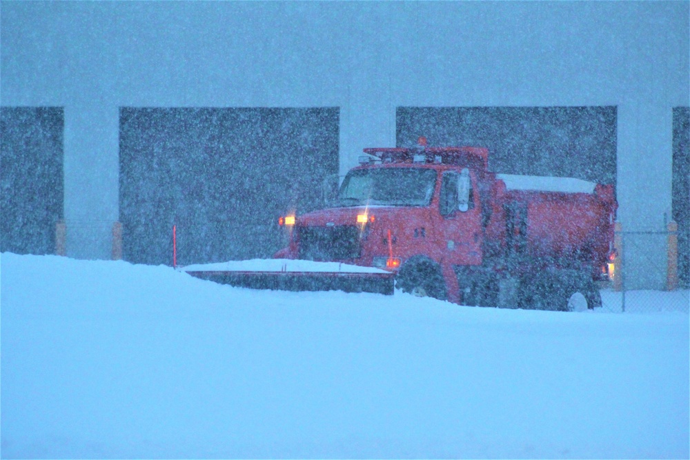 Snowy Day at Fort McCoy -- Jan. 28, 2019