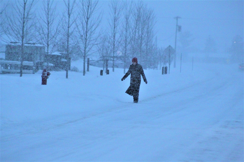 Snowy Day at Fort McCoy -- Jan. 28, 2019