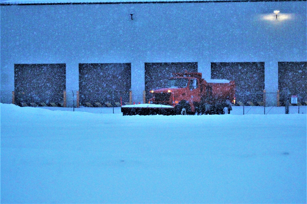 Snowy Day at Fort McCoy -- Jan. 28, 2019