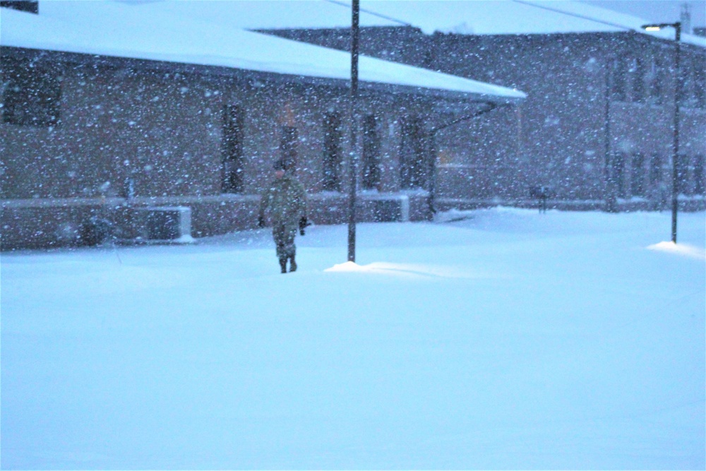 Snowy Day at Fort McCoy -- Jan. 28, 2019