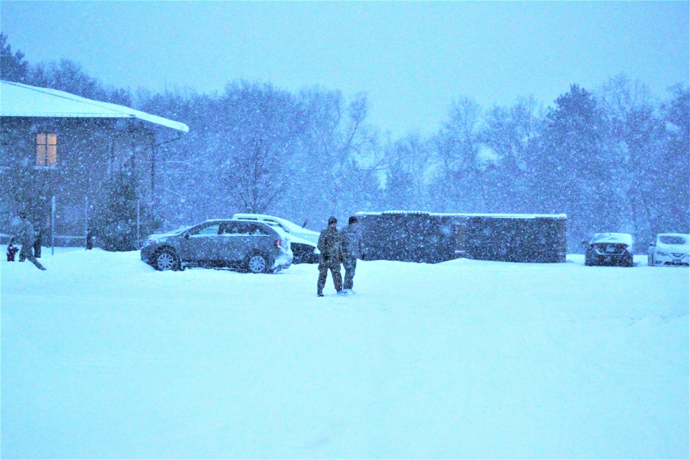 Snowy Day at Fort McCoy -- Jan. 28, 2019