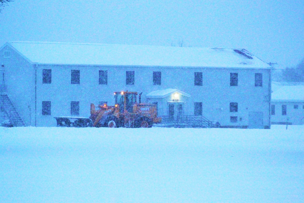 Snowy Day at Fort McCoy -- Jan. 28, 2019