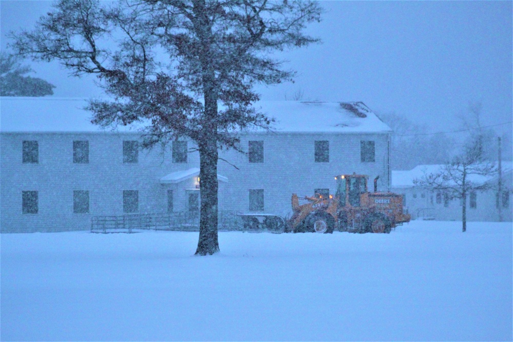 Snowy Day at Fort McCoy -- Jan. 28, 2019