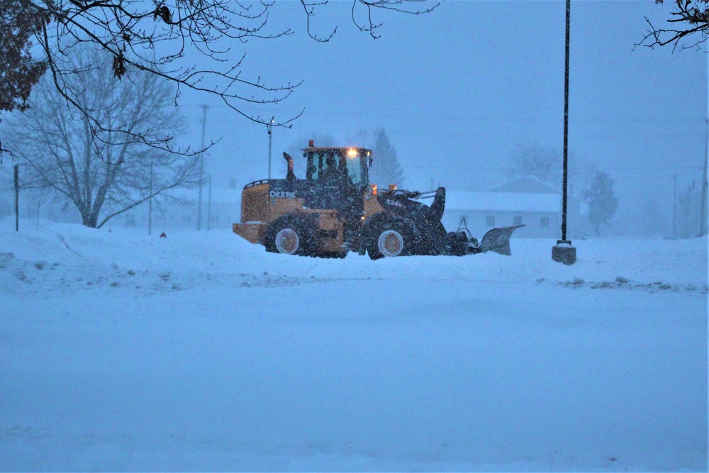 Snowy Day at Fort McCoy -- Jan. 28, 2019