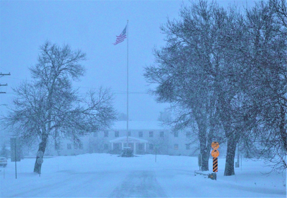 Snowy Day at Fort McCoy -- Jan. 28, 2019