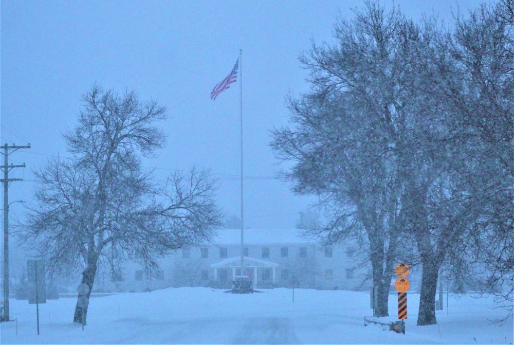 Snowy Day at Fort McCoy -- Jan. 28, 2019