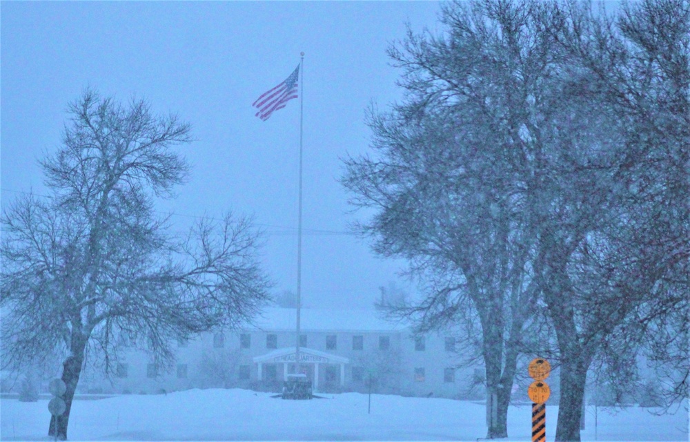 Snowy Day at Fort McCoy -- Jan. 28, 2019