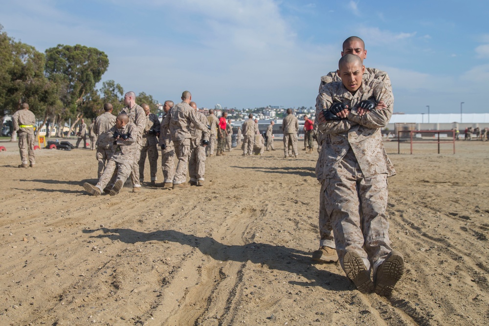 Bravo Company Combat Conditioning Exercise