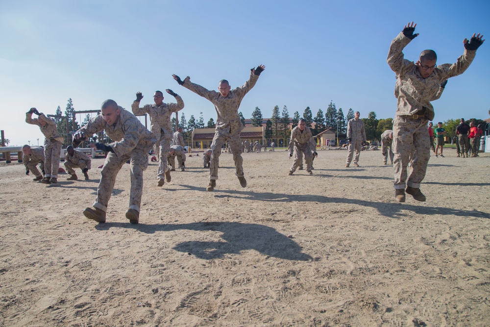 Bravo Company Combat Conditioning Exercise