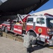 JBMDL Airmen load Fire Truck bound for Nicaragua