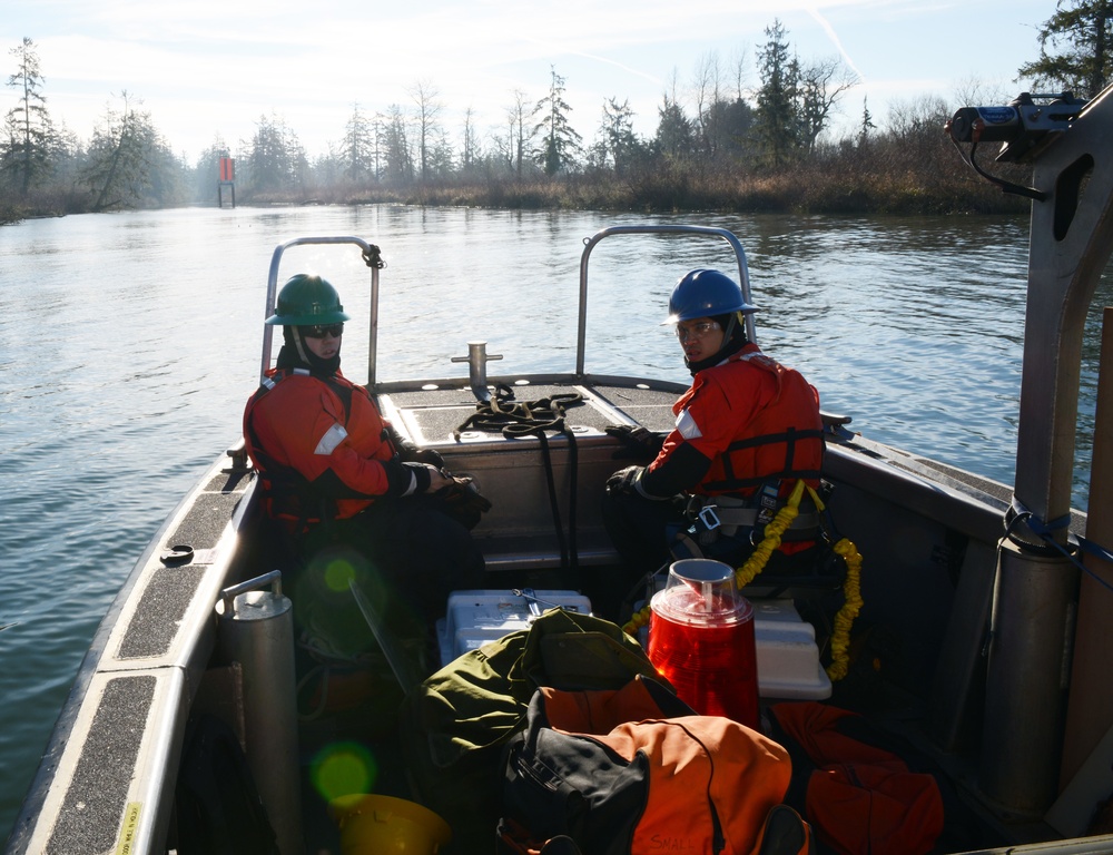 Coast Guard services Columbia River Aids to Navigation