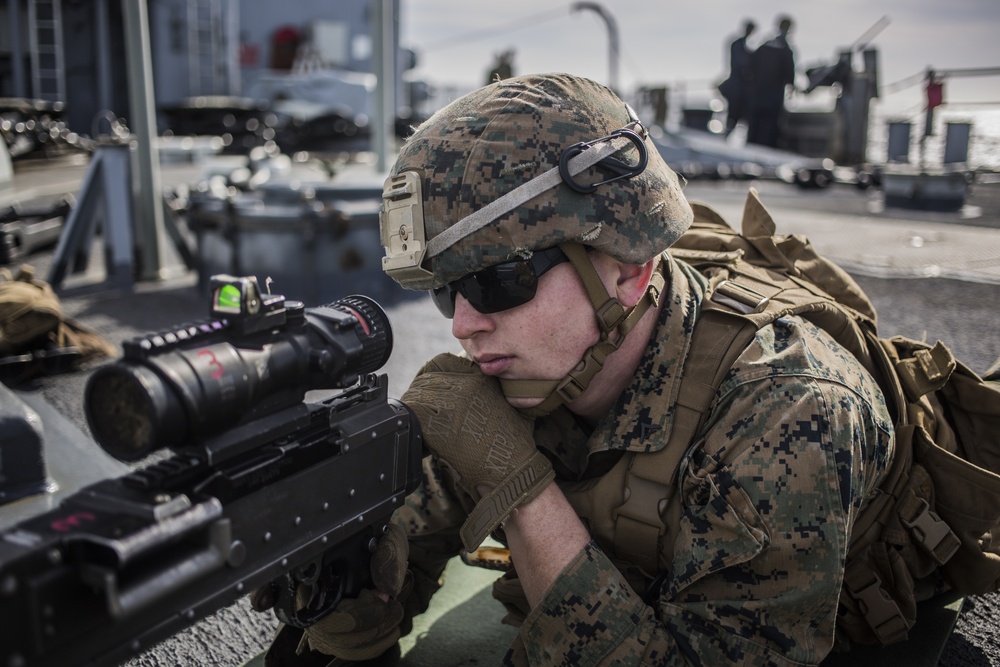 11th Marine Expeditionary Unit Ship Security