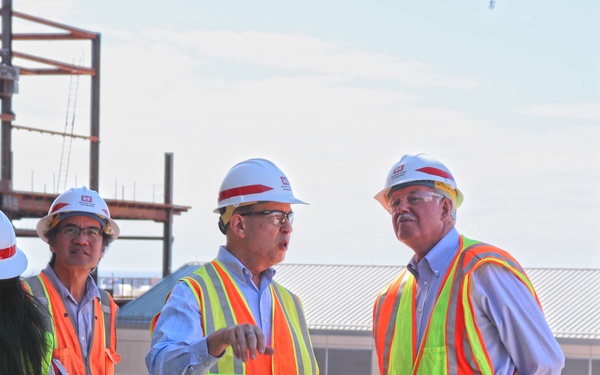 USACE Director of Military Programs visits USARPAC MCF project site