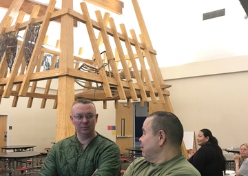 Guardsmen engage with western Alaskans during sled dog race