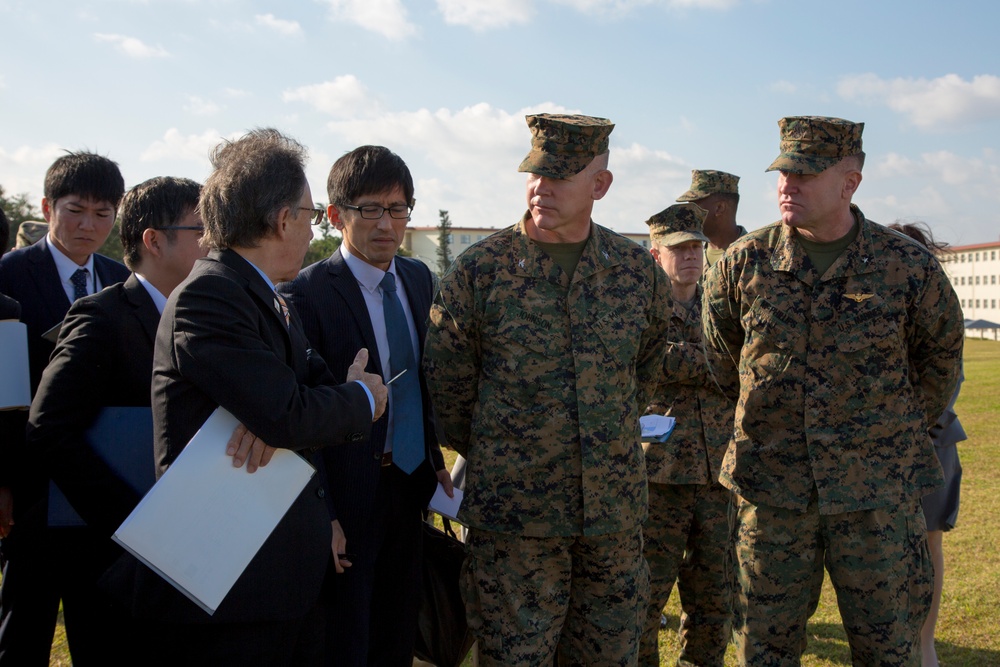 Camp Kinser and Torii Station host Okinawa Governor