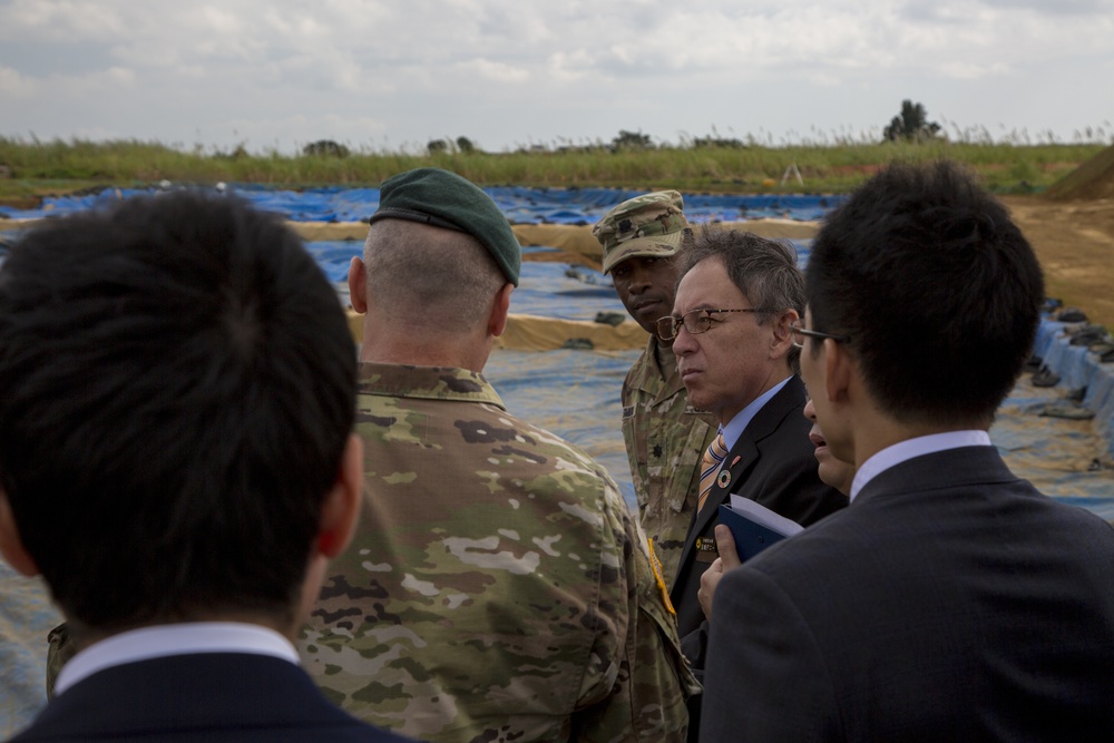 Camp Kinser and Torii Station host Okinawa Governor