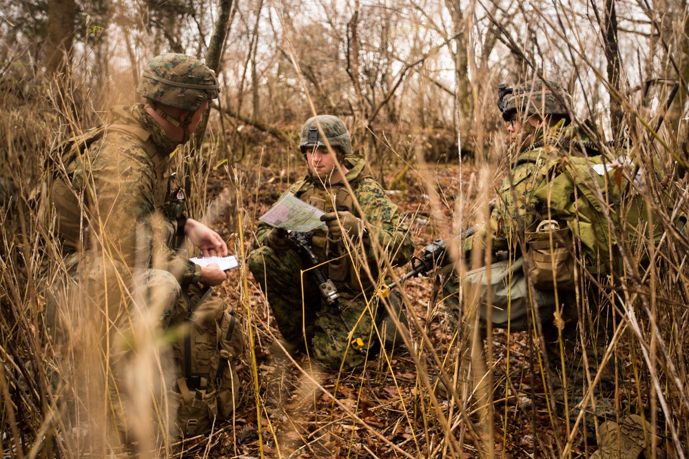 Sierra Battery conducts infantry training during Fuji HIMARS