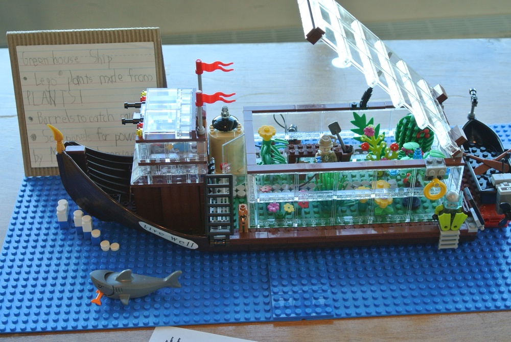 LEGO Shipbuilding contest entries