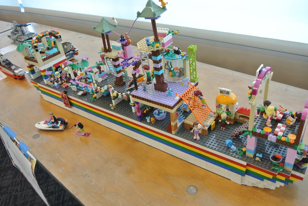 LEGO Shipbuilding contest entries