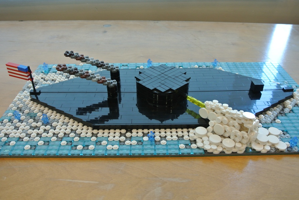 LEGO shipbuilding contest entries