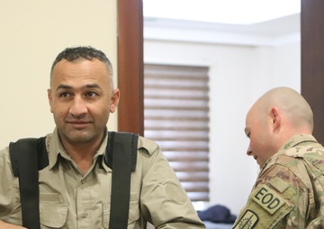 Kurdistan Regional Police EOD New Equipment