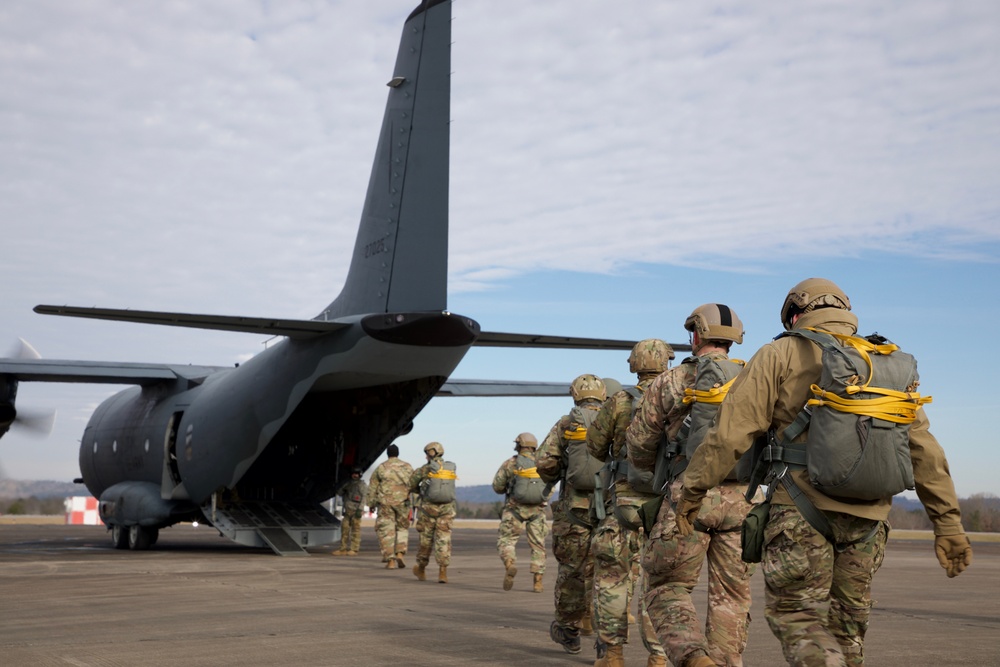 20th Group Special Forces Airborne Operation