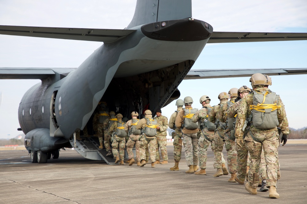 20th Group Special Forces Airborne Operation